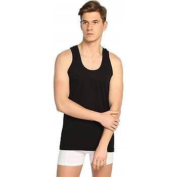 6 Adet Sedef Y�ld�z B�y�k Beden Erkek Renkli Penye Atlet 1007