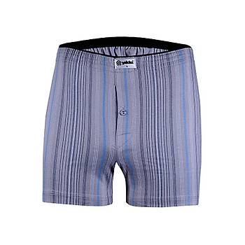 3 Adet Yldz Erkek Tama Lastik Desenli Penye Boxer Short 43
