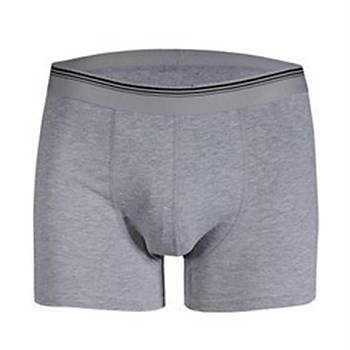 6 Adet Gryldz Erkek Dz Renk Likral Boxer Short 24513