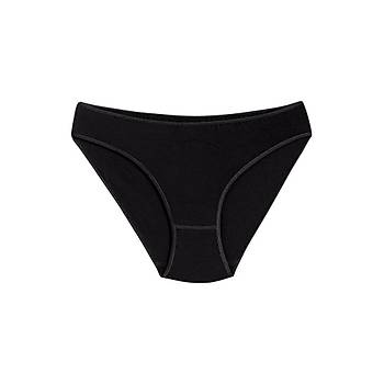 6 Adet Yldz Bayan Bambu z Yapmaz Bikini Klot Siyah 3961