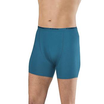 6 Adet An�t Erkek Bambu D�z Renk Boxer 1275