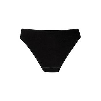 6 Adet Yldz Bayan Bambu z Yapmaz Bikini Klot Siyah 3961