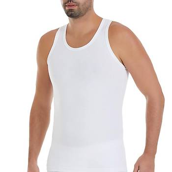 6 Adet Y�ld�z Erkek Formen Likral� Sporcu Atleti Beyaz 375