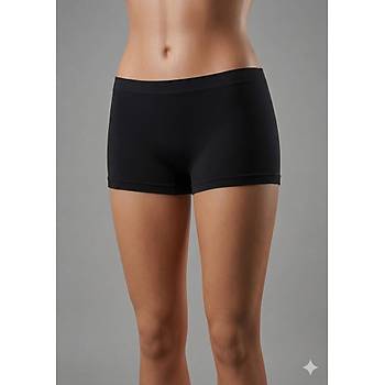 6 Adet �zlem Bayan Short Boxer 030