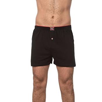 zkan Erkek Pamuklu ardonlu Boxer Dz Renk Baksr 0041