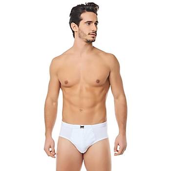 12 li Paket Tutku Erkek Renkli Slip Klot Pamuklu