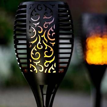 Alev Efektli Solar Bah�e Lambas� (51 cm)