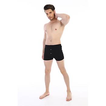 6 Adet ift Kaplan Erkek Elastanl Spor Klot Boxer 800