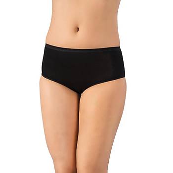 3 l Paket Lx Drm Bayan Bambu Yksek Bel Bikini Klot Slip 3400