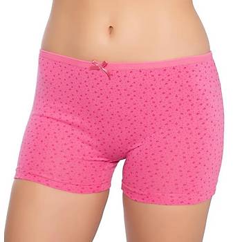 12 Adet Gm Bayan Desenli Likral Empirme ort Boxer 3098
