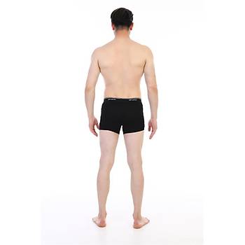 3 Adet ift Kaplan Erkek Elastanl Biyeli Boxer 850