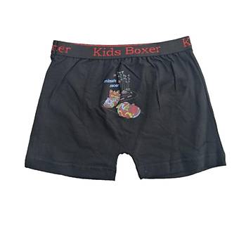 12 li Paket Sedef Yldz Erkek ocuk Likral Boxer 1089