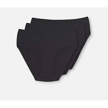 3 l� Paket Dagi Bayan Y�ksek Bel Slip K�lot 5104KC