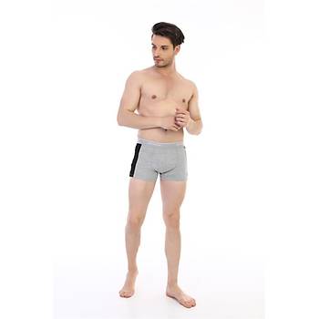3 Adet ift Kaplan Erkek Elastanl Biyeli Boxer 850