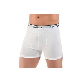 6 l Paket Feelline 1003 Erkek Likral Boxer
