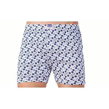 10 Adet Berrak Erkek Penye Desenli Boxer 1053