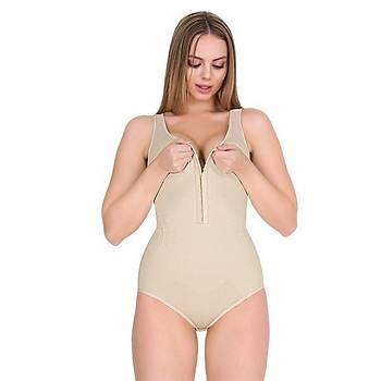 Form Time Bayan Agrafl� Geni� Ask�l� ��t��tl� Body Korse 9109