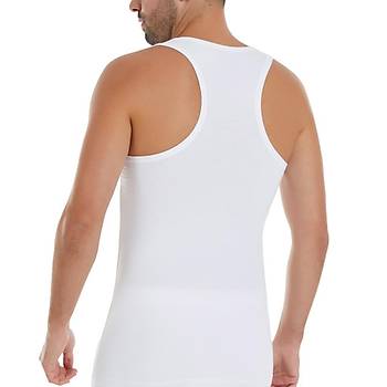 6 Adet Y�ld�z Erkek Bambu Sporcu Atleti Rambo Atlet Beyaz 490