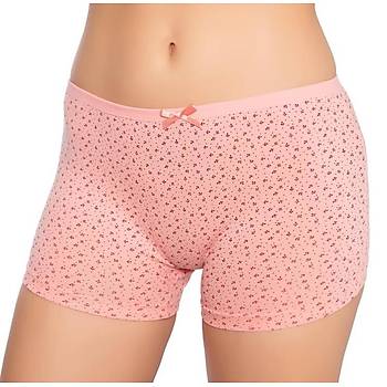 12 Adet Gm Bayan Desenli Likral Empirme ort Boxer 3098