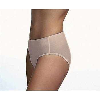 6 Adet �ift Kaplan Kad�n Elastanl� Pamuk K�lot Slip 610