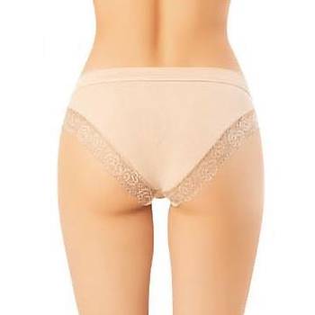 6 Adet Kota Bayan Modal Kenar Dantelli Bikini Klot 5106 