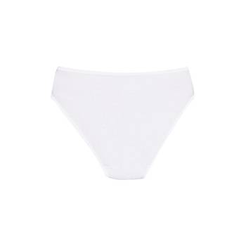 12 Adet Yldz Bayan Bambu Bikini Klot Beyaz 3910