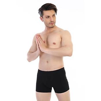 3 Adet ift Kaplan Erkek Elastanl Boxer 810