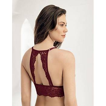 �ahinler Bayan Dantelli Kapl� Bralet Desteksiz S�tyen 13500