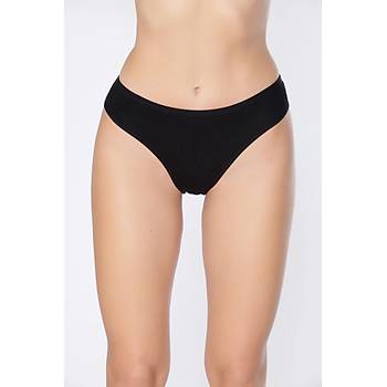 12 Adet Tutku Elit Bayan Bambu Bikini K�lot Kar���k Renk 2711
