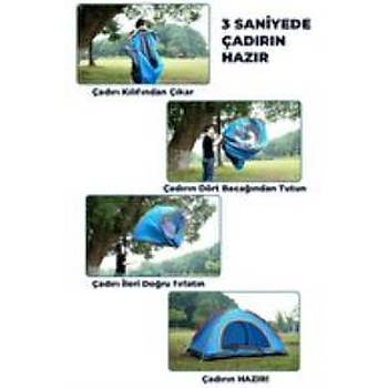 Otomatik Havada A��lan Su Ge�irmez �ad�r 4 Ki�ilik
