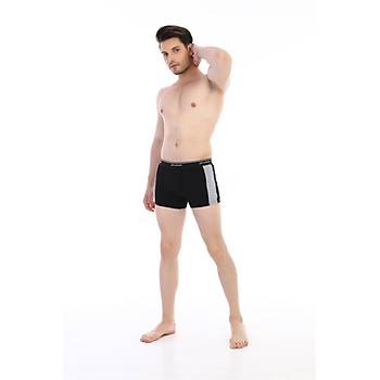 6 Adet ift Kaplan Erkek Elastanl Biyeli Boxer 850