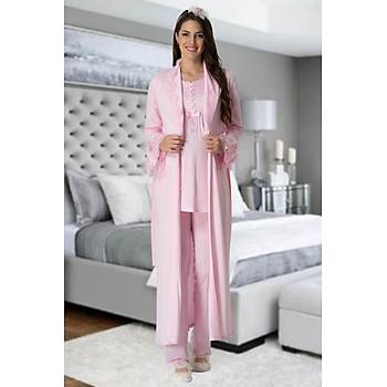 Mecit 1924 Bayan Hamile Lohusa Pembe Sabahlk Gecelik Pijama