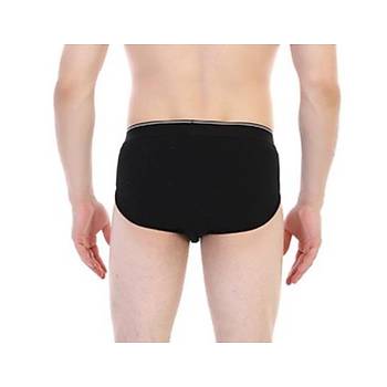 6 Adet �ift Kaplan Elastanl� Erkek Slip K�lot 887