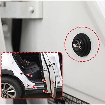 30 Adet 10 lu Paket Araba Kap� Ses ve Darbe Emici Pad Siyah