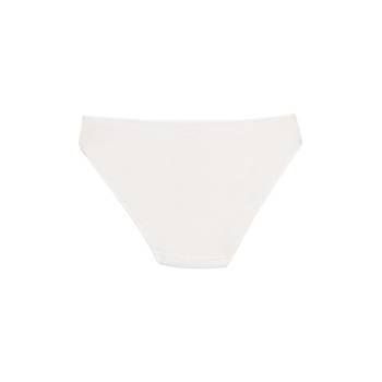 6 Adet Yldz Bayan Bambu z Yapmaz Bikini Klot Ekru 3962