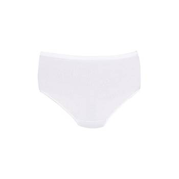 12 Adet Y�ld�z Bayan Bambu Bato K�lot Beyaz 3945