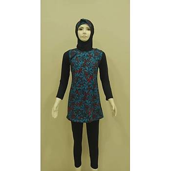 Argisa K�z �ocuk Uzun Kol Taytl� Tam Kapal� Tesett�r Mayo 4540