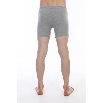 6 Adet �ift Kaplan Erkek Elastanl� Biyeli Boxer 855