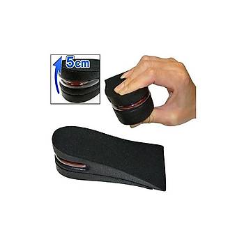 Hava Yastkl Tabanlk (5 CM) (SYAH)