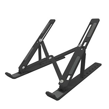 7 Kademeli Ayarl Katlanabilir Tablet Stand Siyah