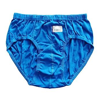 12 li Paket Seher Y�ld�z Erkek Renkli B�y�k Beden Slip K�lot 0005