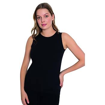 Lx Drm Bayan Bambu Kolsuz Body Fanila Atlet 3740