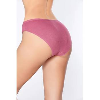 12 Adet Tutku Elit Bayan Bambu Derbi Bikini K�lot Kar���k Renk 2709
