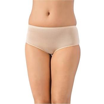 3 l Paket Lx Drm Bayan Bambu Yksek Bel Bikini Klot Slip 3400