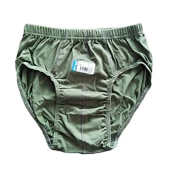 12 li Paket Seher Y�ld�z Erkek Renkli B�y�k Beden Slip K�lot 0005