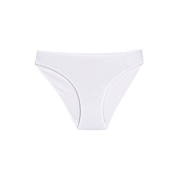 6 Adet Yldz Bayan Bambu z Yapmaz Bikini Klot Beyaz 3960