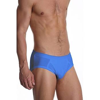 6 Adet �ift Kaplan Elastanl� Erkek Slip K�lot 887
