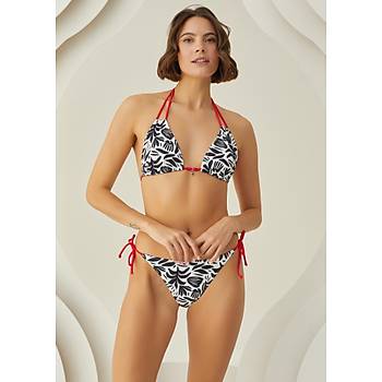 Nbb Bayan Desenli gen Bikini Mayo 51559