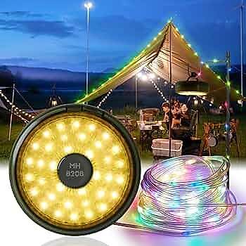 10 Metre Ledli �arj G�stergeli 8 Modlu Fla��r Modlu Kamp Lambas�
