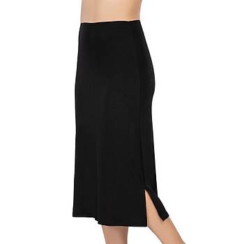 Emay Bayan Modal Pamuklu Y�rtma�l� Uzun J�pon 1439